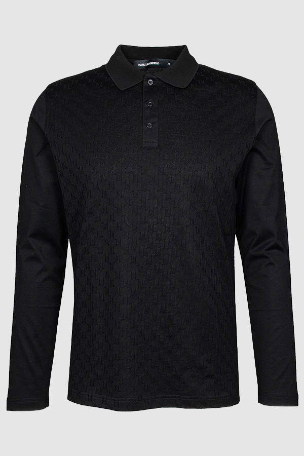 ΜΠΛΟΥΖΑ POLO KARL LAGERFELD - 990 ΜΑΥΡΟ